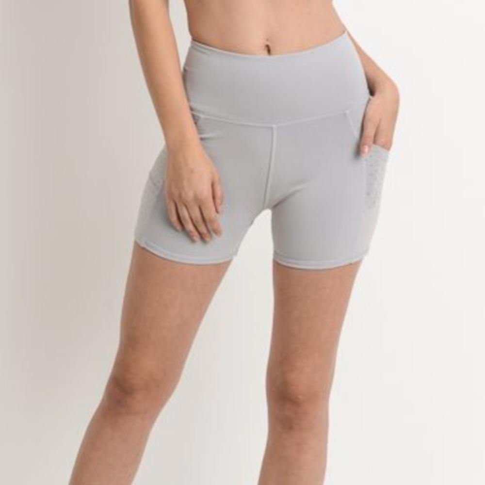 Gray High waisted shorts!